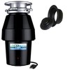 Eco Logic EL-7-DS-BK 7 Designer Series Food Waste Disposer with