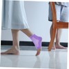 WOONEKY 4pairs Moisturizing Gel Heel Socks of High Heel Protectors