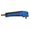 5.9in Right Angle Drill Attachment ABS Alloy Steel Ergonomic Blue