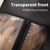 4-Pack Wig Storage Bags with Hanger (2 Large 31.5in +2