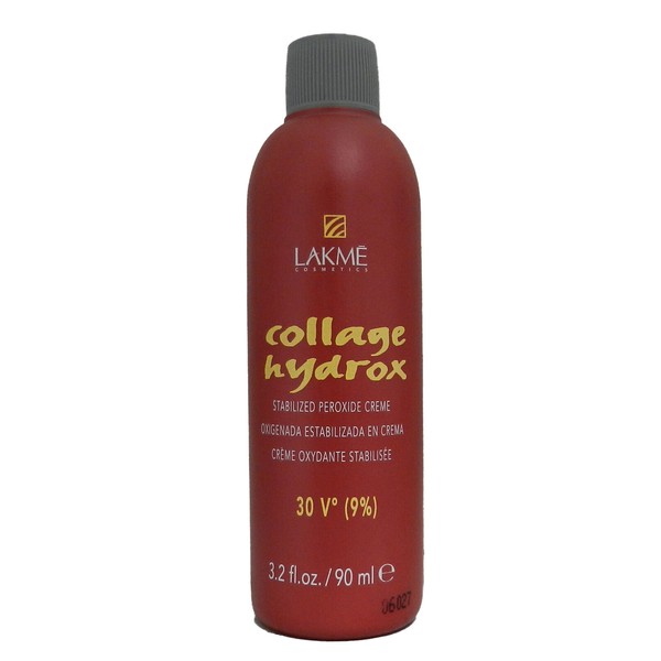 Lakme Collage Hydrox Stabilized Peroxide Crème 30Vol (9%) 3.2 Ounce