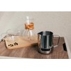 QLESHINING Milk jug Frothing with Thermometer, Stainless Steel Coffee Pitcher