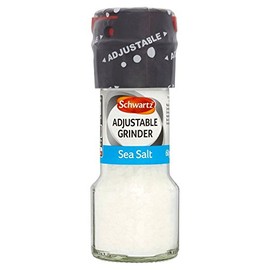 Schwartz Sea Salt Adjustable Grinder (60g) - Pack of 2