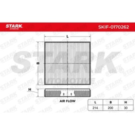 STARK SKIF-0170262 Filter Interior Air