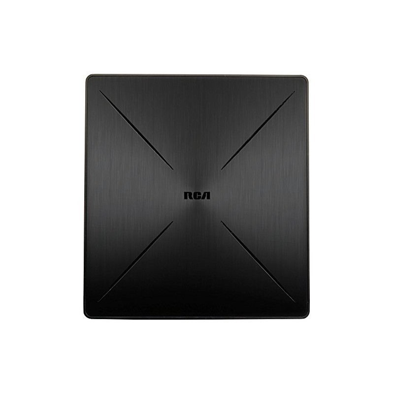 RCA SLIVR Amplified Indoor Flat HDTV Antenna, Multi-Directional