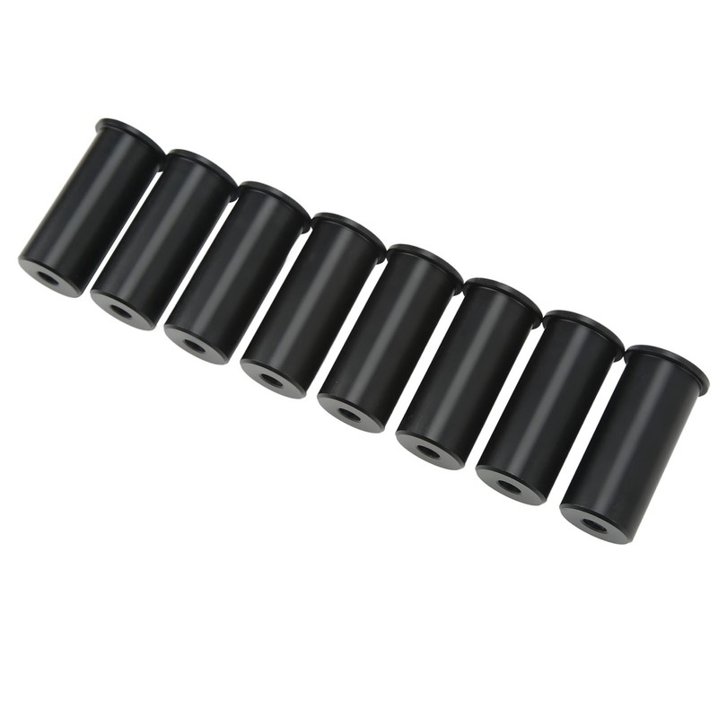 8PCS Door Bushings 1000 5 700 4 Black Impact Resistant