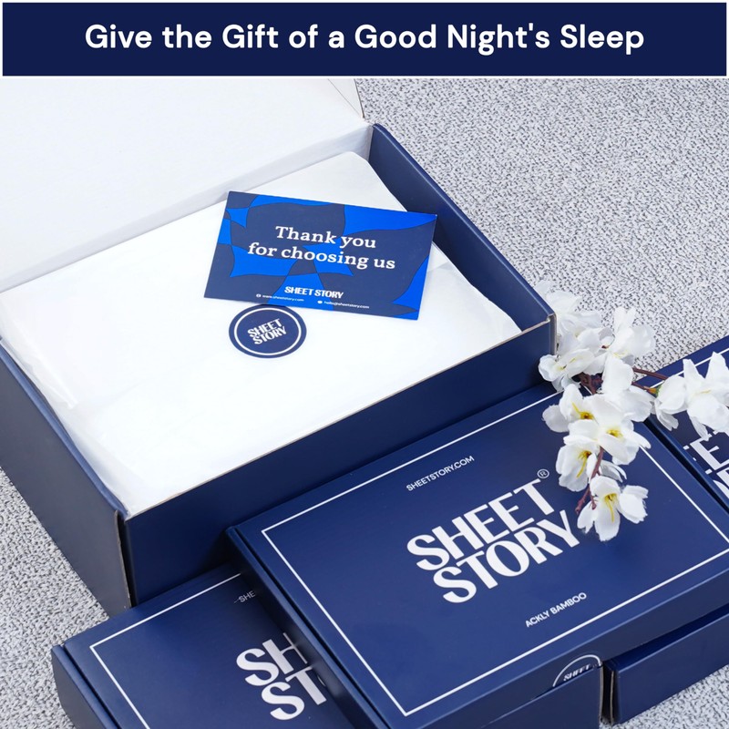Sheet Story Bamboo Pillow Cases 2 Pack 50x75cm Size -