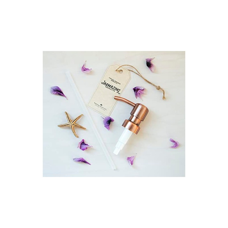 Copper Soap and Lotion Replacement Pump - Bird Head -