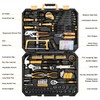 DEKOPRO 198 Piece Home Repair Tool Kit, Wrench Plastic Toolbox
