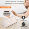 DreamSky Wooden Digital Alarm Clock for Bedroom - Living Room