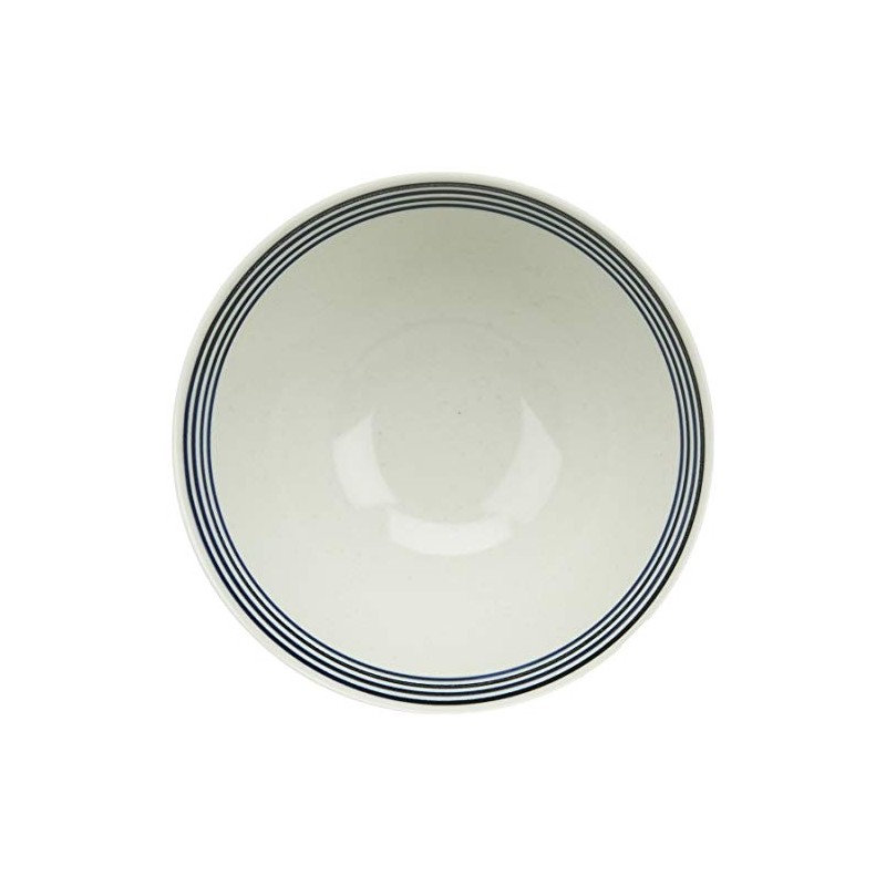 波佐見焼 和山窯 くらわんか 飯碗 藍駒