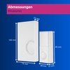 REV 0082420103 Wireless Door Chime Set, 200 m, 90 dB,