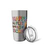 Tie Dye Pencil Happy First Day of School Stainless Steel