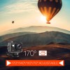 Campark 4K 20MP Action/Helmet Camera WiFi 170° Kit Underwater Camera