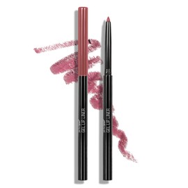 wet n wild wet n wild Perfect Pout Matte Retractable Gel Lip Liner Pencil, Rich Creamy Long Lasting Color, Well-Defined and Flawless Application, Vegan & Cruelty-Free - Purple Lay Down the Mauves