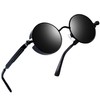 Joopin Women’s Men’s Vintage Round Sunglasses – Retro Lennon Circle