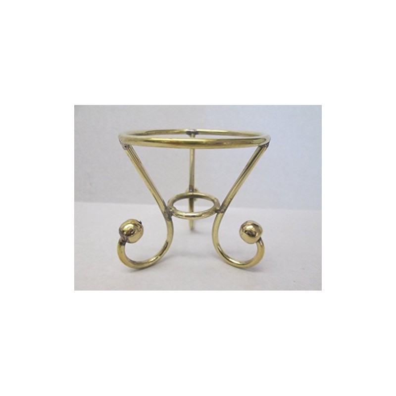 G.I.I Solid Brass 3" (Outside Diameter), Gemstone Sphere Holder, Crystal