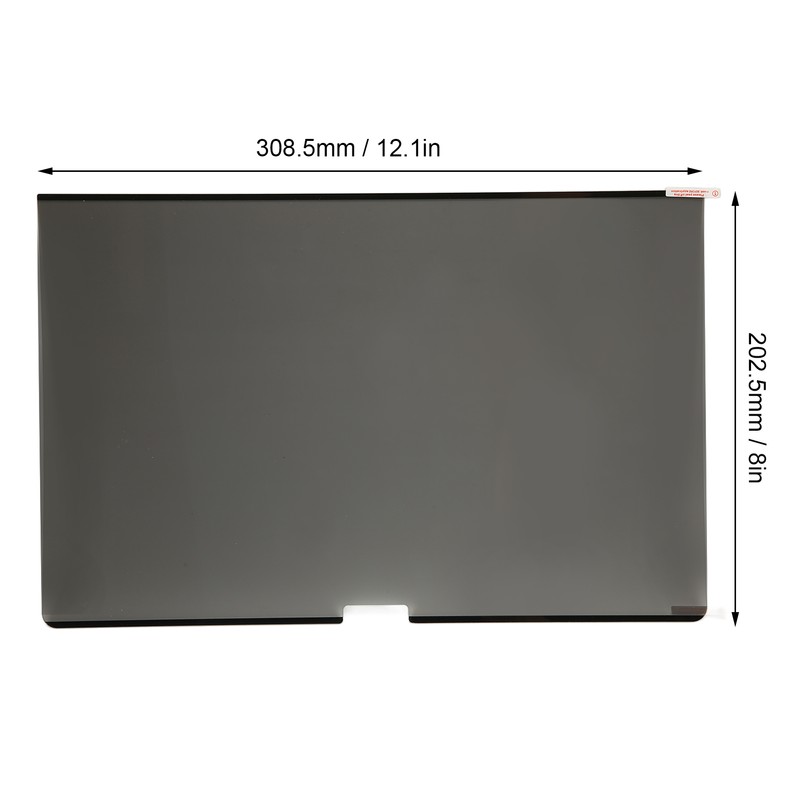 Laptop Screen Protector 14.2 Inch Prevent Peeping Blue Light Blocking