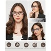 EYEURL 3-Pack Cat Eye Reading Glasses for Women Blue Light