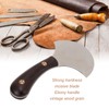 Leather Round Knife DIY One Piece Grinding Powder Steel Incisive