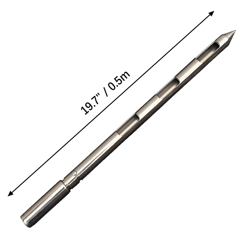 Powder Sampler, Stainless Steel Three Zone Grain Probe Sampler, 20