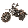 Motorcycle Toy Model Metallic Antique Texture Sturdy Smoothing Durable Metal
