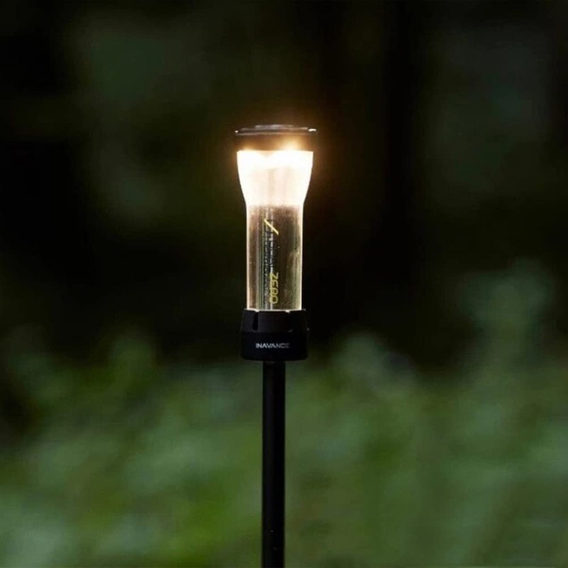 huanbush Lantern Stand, Screw-in Type, Lantern Pole, Aluminum, Ultra Lightweight,