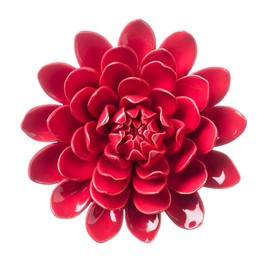 Vivaterra Ceramic Wall Flowers, 8"