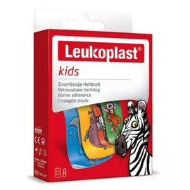 Leukoplast Curas Kids de Animaltos Para Niños, 1 Paquete de 12 piezas