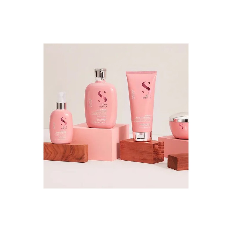 Shampoo Alfaparf Semi Di Lino Moisture para Cabello Seco 1