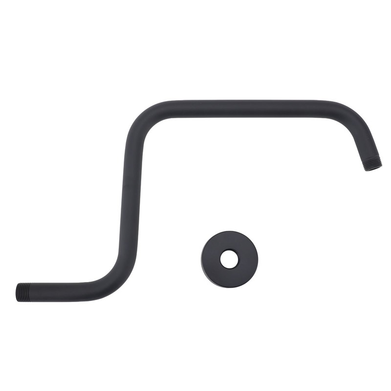 Shower Arm Stainless Steel Shower Arm with Flange S Shape
