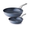 PRICUSIS Nonstick Ceramic Frying Pan Set, Non Toxic Nonstick Pan