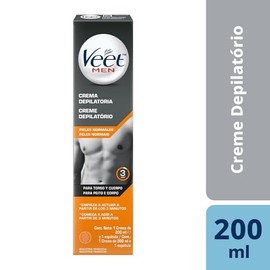 Veet Men Crema Depilatoria para Piel Normal Envase 200 ml
