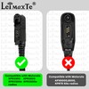 LEIMAXTE XPR 3550e G Shape Earpiece Compatible with Motorola XPR