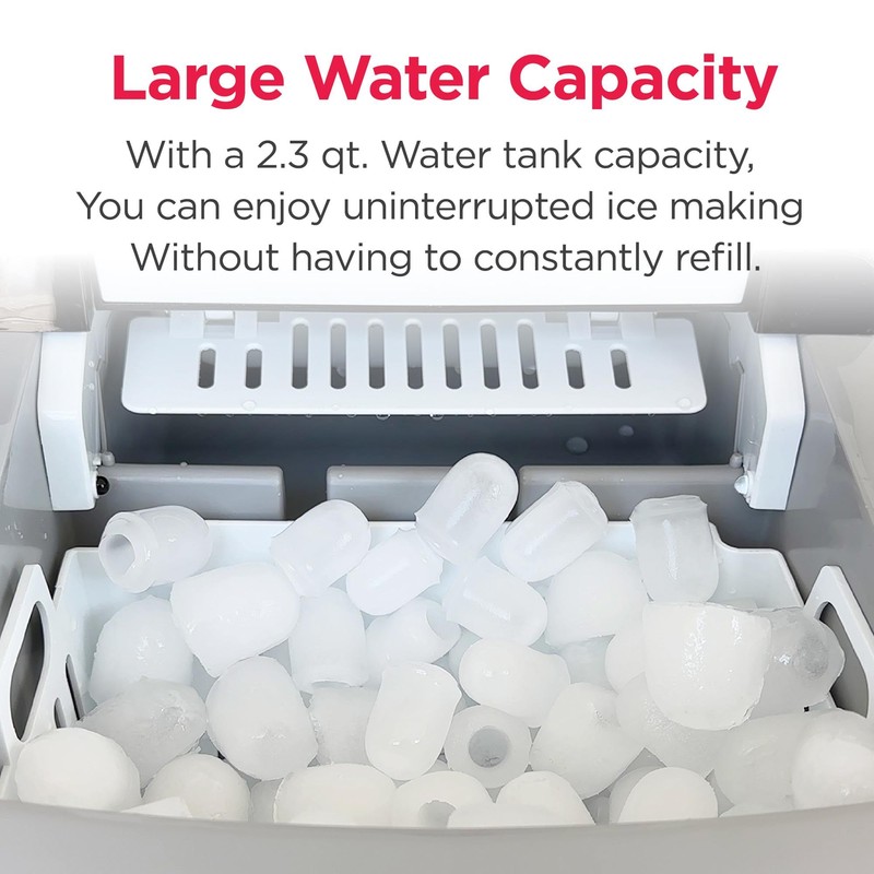 Frigidaire Counter top Portable, 26 lb per Day Nugget Ice