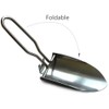 Lightweight Mini Shovels, Stainless Steel Foldable Garden Trowel, Handy Camping