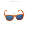 GOODR RUNNING SUNGLASSES - (Orange w/ORANGE Lens)
