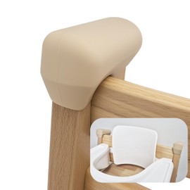 DOORYDOORY EAZYUP Silicone Head Protector (Set of 2) for Stokke Tripp Trapp – Soft Baby Safety Cushion, Shock-Absorbing Infant Headrest