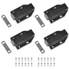 HEKOBAG 4 Pack Push to Open Door Catches, Magnetic Push