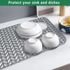 GUUKIN Sink Protectors for Kitchen Sink - 28.6"x 14.5" Silicone