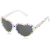 Eyelevel Girl's Heartbreaker Sunglasses White One Size