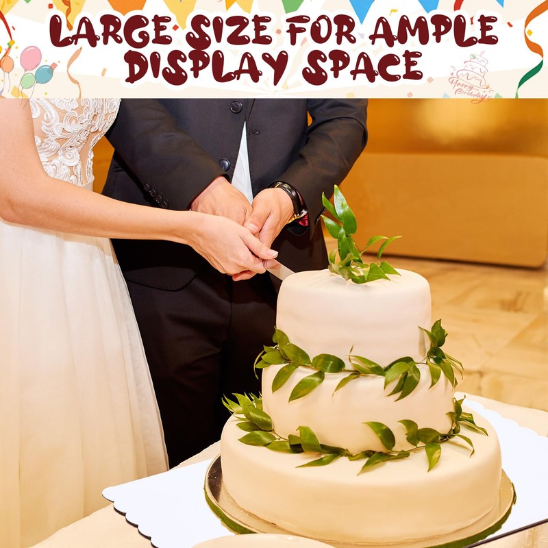 Maxdot 20 Pcs 26 x 18 Inch Rectangle Cake Boards