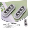 LIFKOME 12Pcs Toilet Seat Bumper Pads Durable Cushioning Mat for