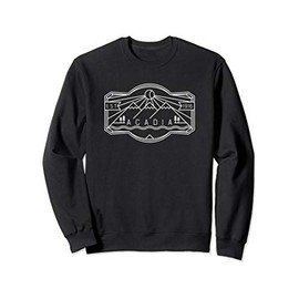 Acadia Minimalist High Fashion National Park Sweatshirt