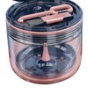 Mouth Guard Case Storage Box Good Sealing with Brush Mirror