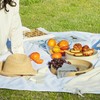 Mysky Home Square Tablecloth 54x54 Inch White Tablecloth Washable Polyester