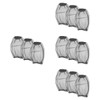 Sosoport 4sets Mesh Net Headwear for Outdoor Portable Bug Netting