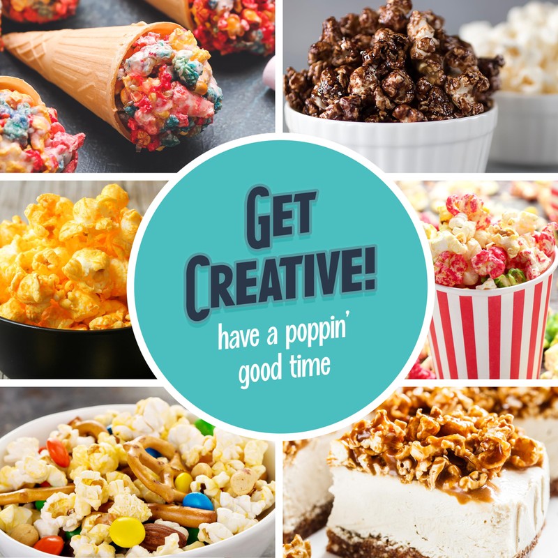 Nostalgia Movie Theater Style Popcorn Packets for Popcorn Machine, All-in-One