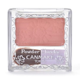 Canmake Powder Cheeks PW43 Coral Hologram 43 Coral Hologram 0.2 oz (4.0 g)