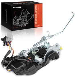 A-Premium Actuador de bloqueo de pestillo de puerta compatible con vehículos Toyota – Tacoma 1998-2004, camioneta de cabina doble, pastilla de cabina estándar, lado delantero izquierdo del conductor, reemplazo # 6904004010